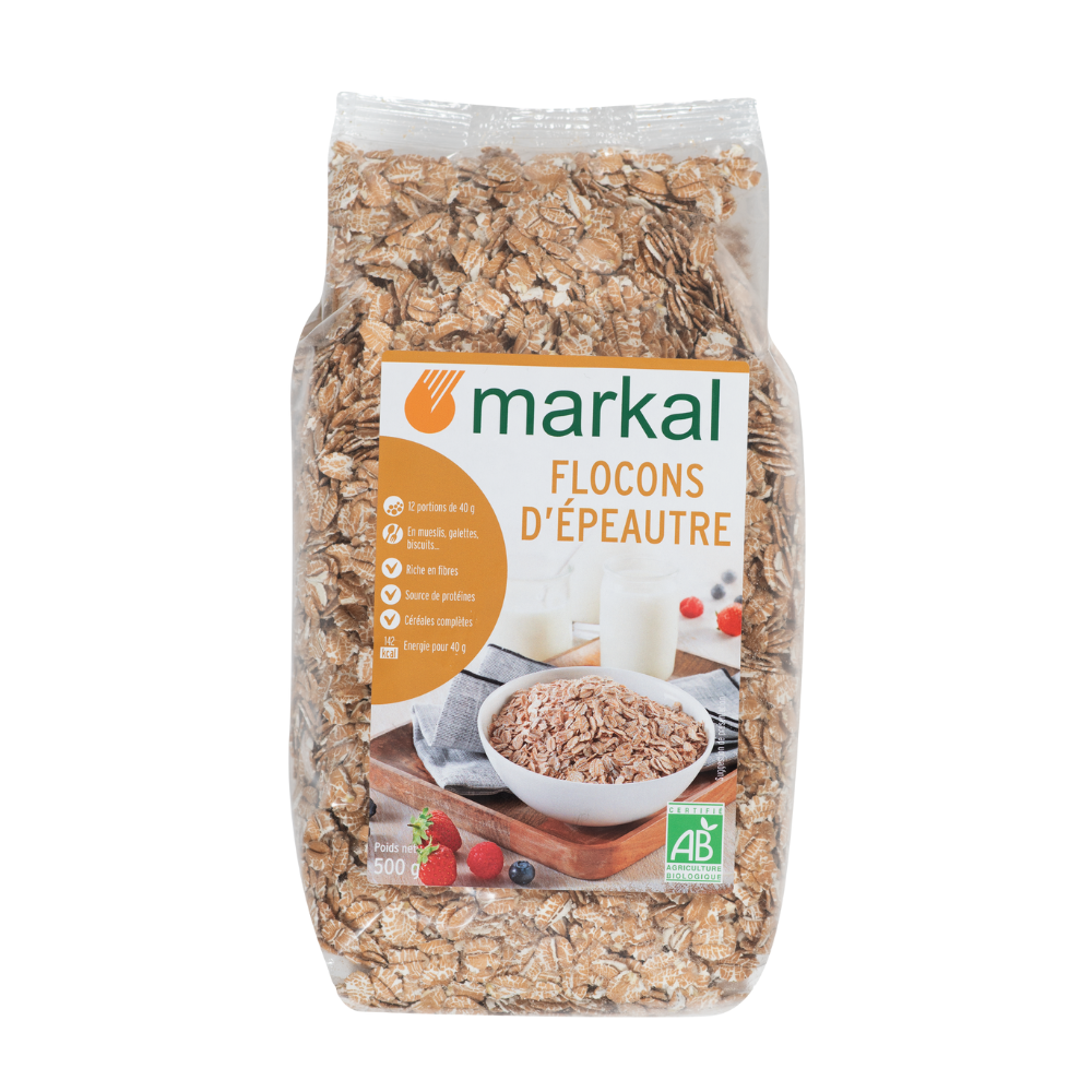 Flocons d'épeautre bio