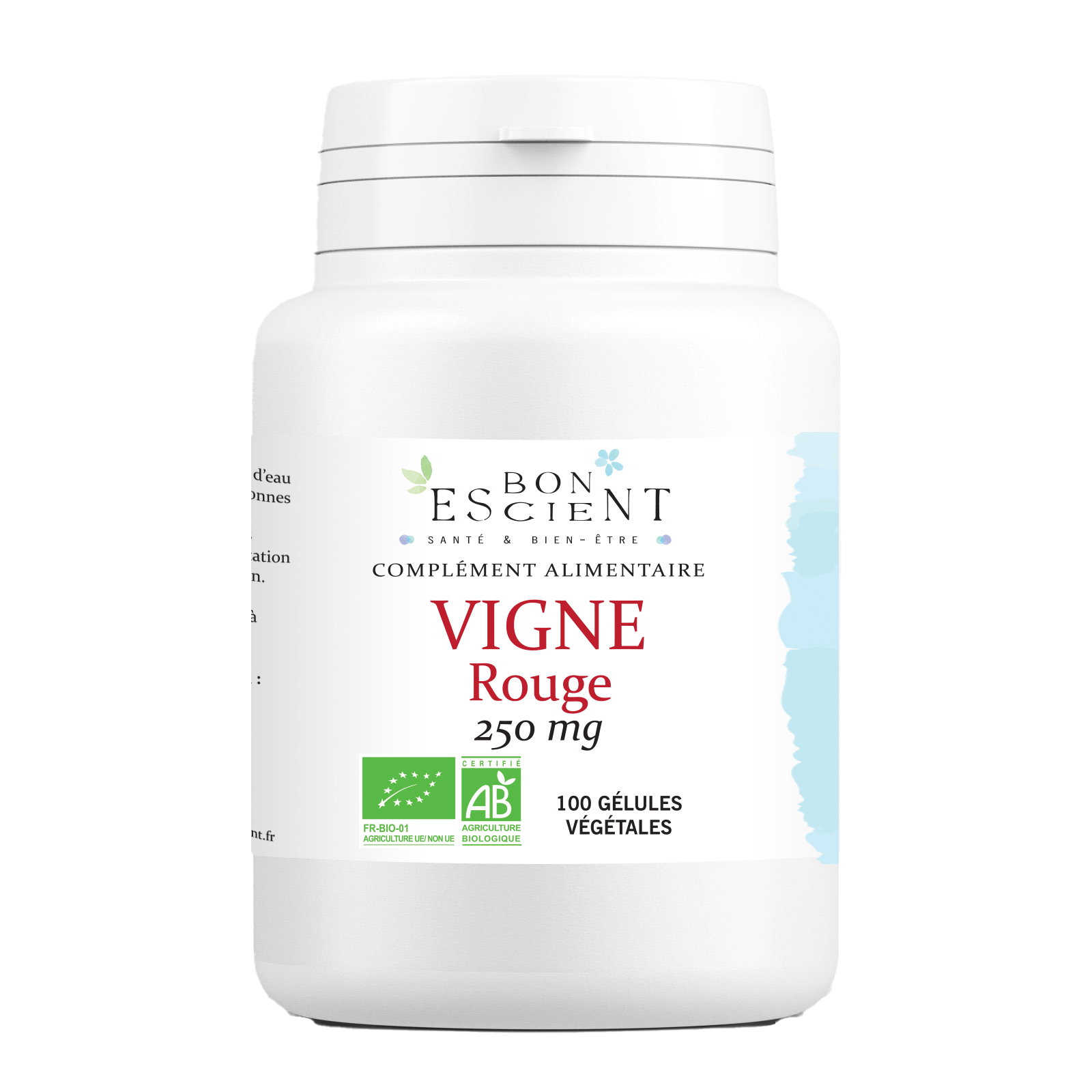 Vigne rouge bio x 100