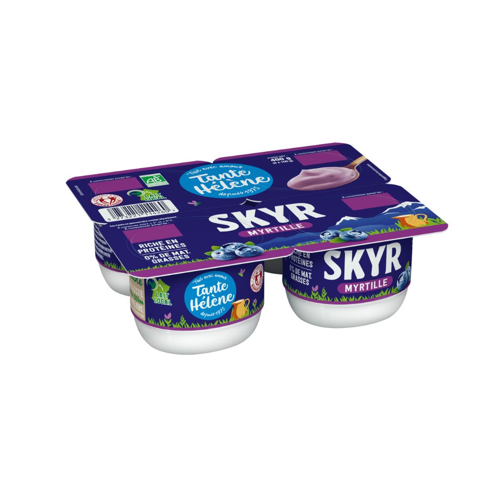 Skyr myrtille bio et équitable