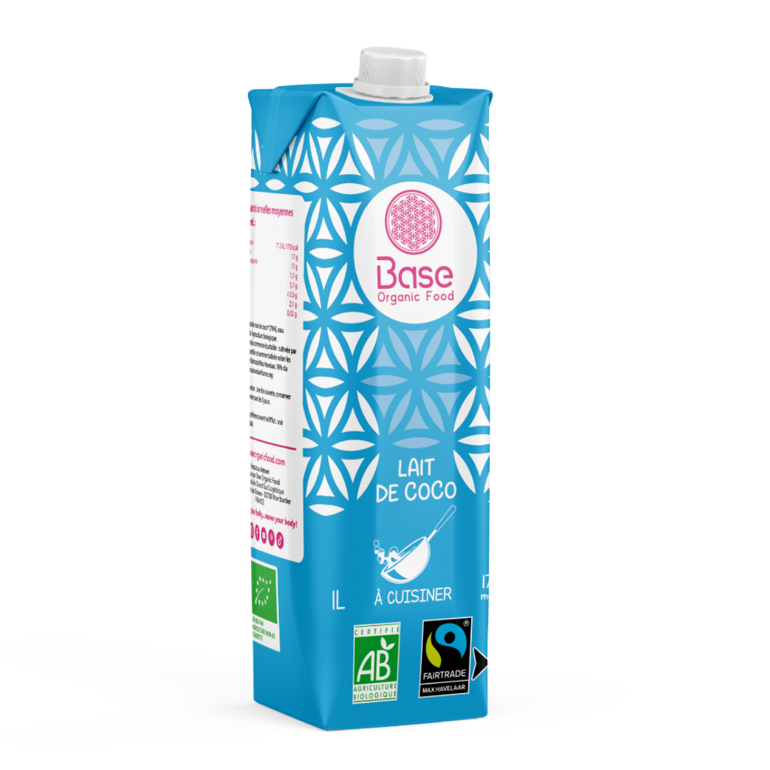Lait de coco à cuisiner bio et équitable