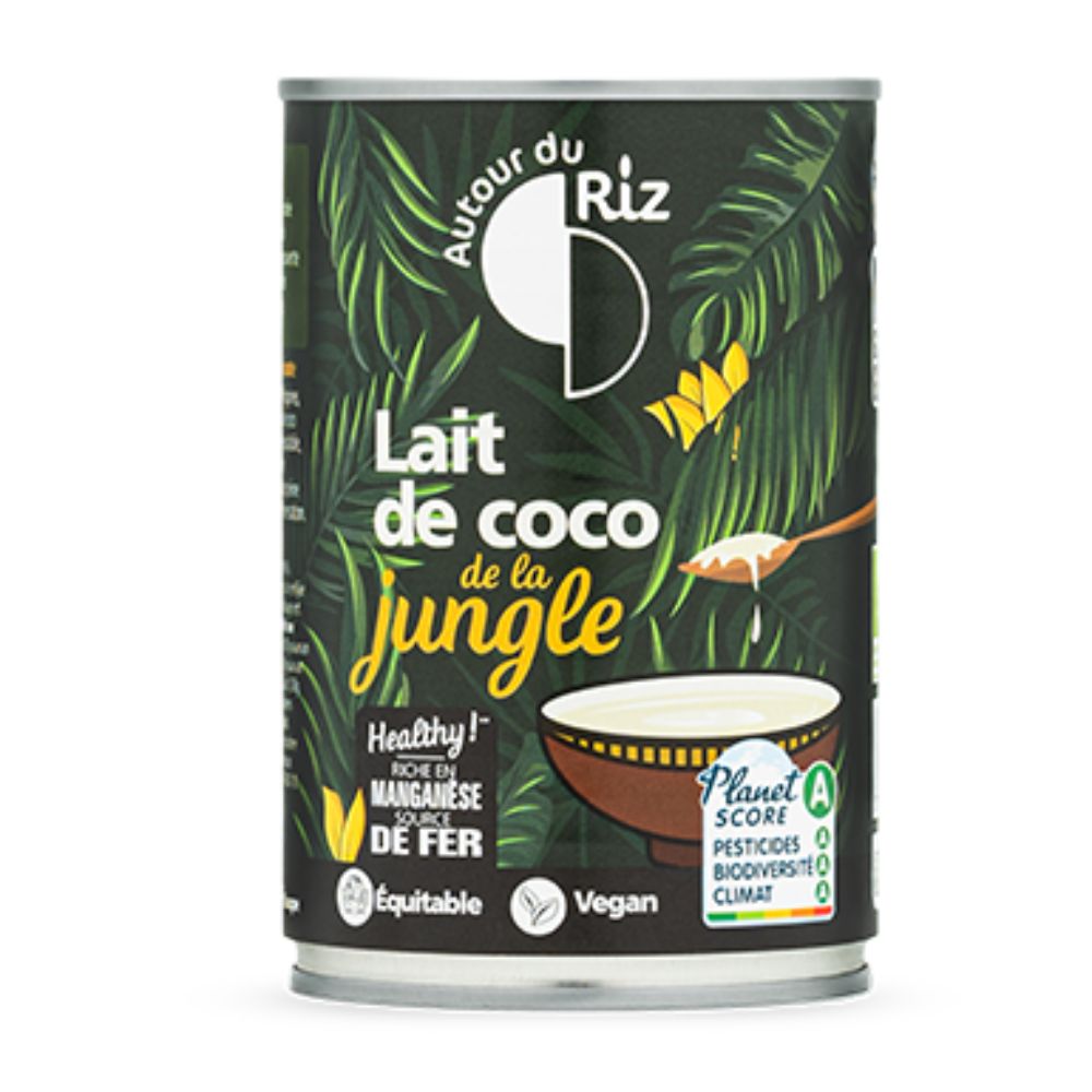 Lait de coco de la jungle équitable bio