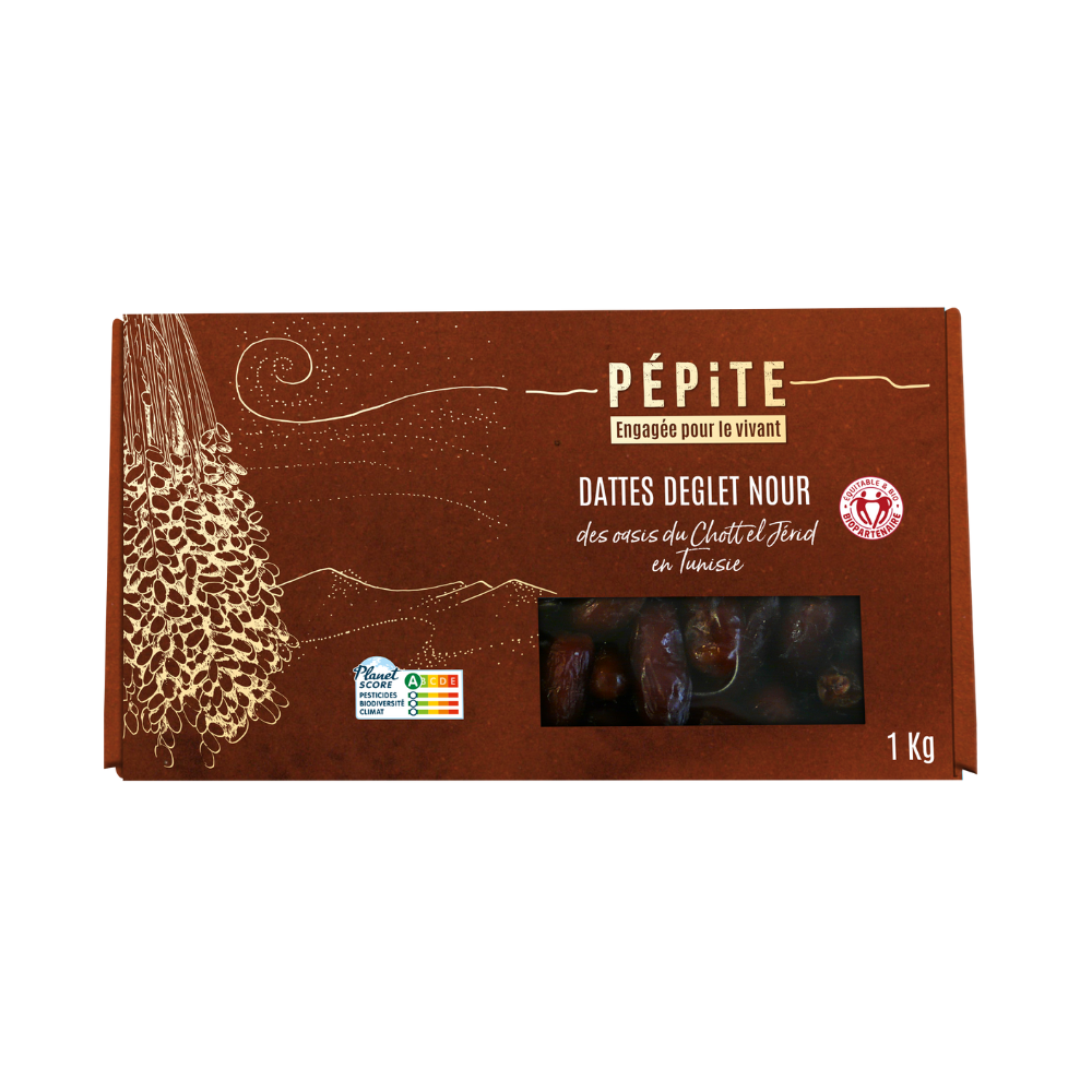 Dattes de Tunisie Deglet Nour bio et équitables