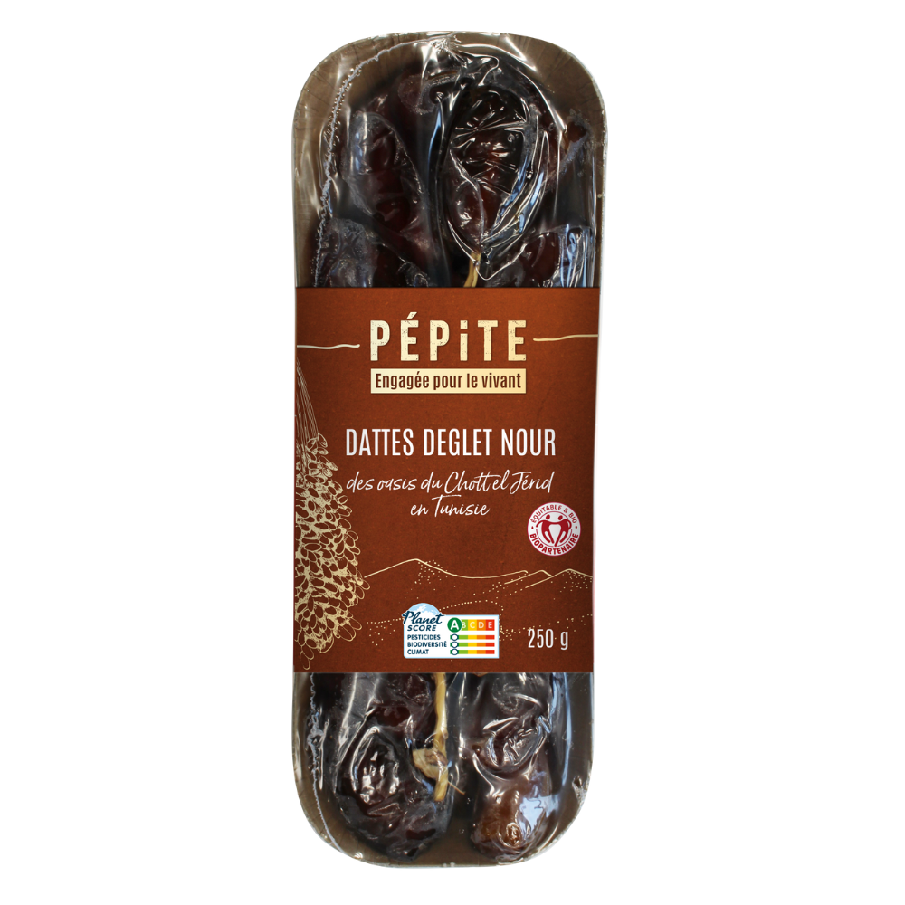 Dattes de Tunisie Deglet Nour équitables et bio