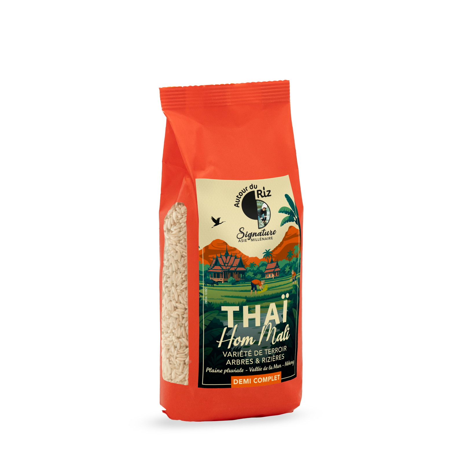 Riz thaï demi-complet bio et équitable