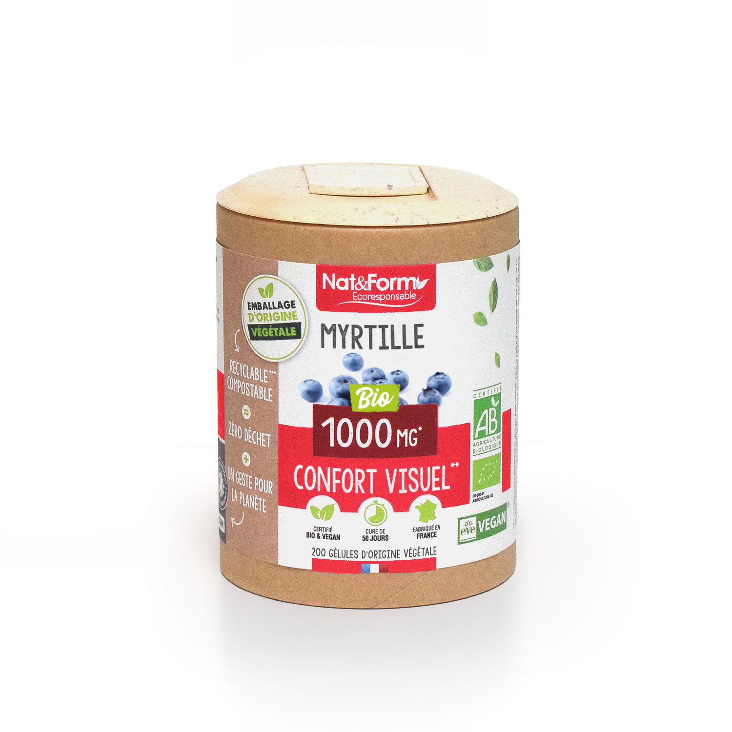 Myrtille bio - anti-oxydant x 200