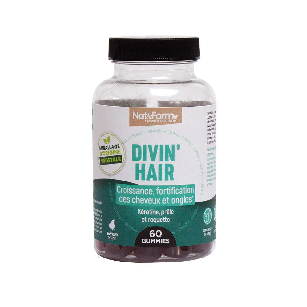 Gommes divin' hair - beauté des cheveux x 60