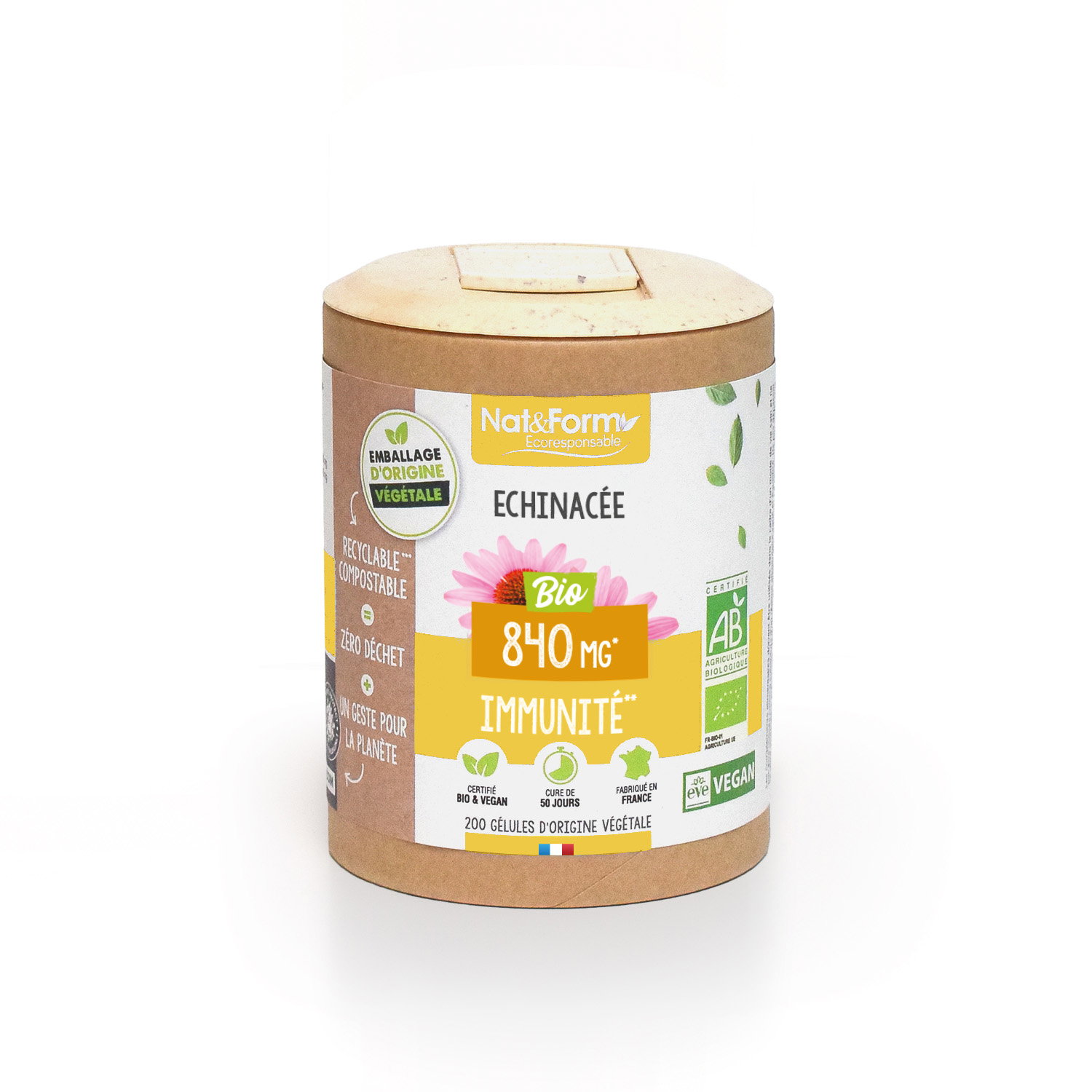 Échinacée bio - immunité x 200
