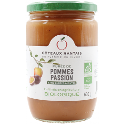 Purée pomme passion bio