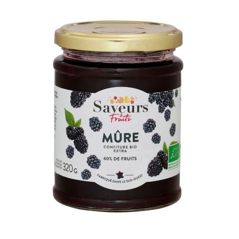 Confiture extra mûre bio