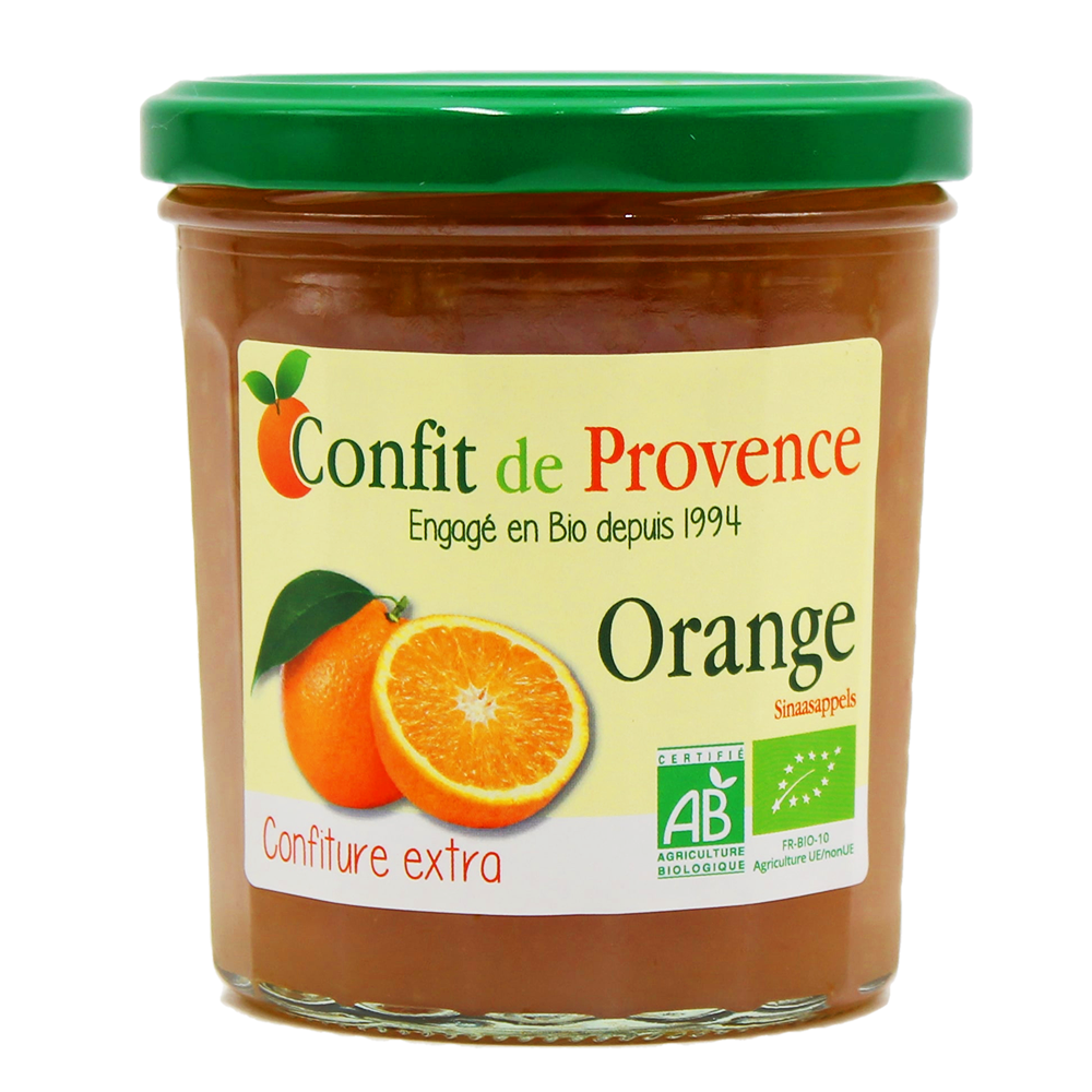 Confiture extra d'orange bio
