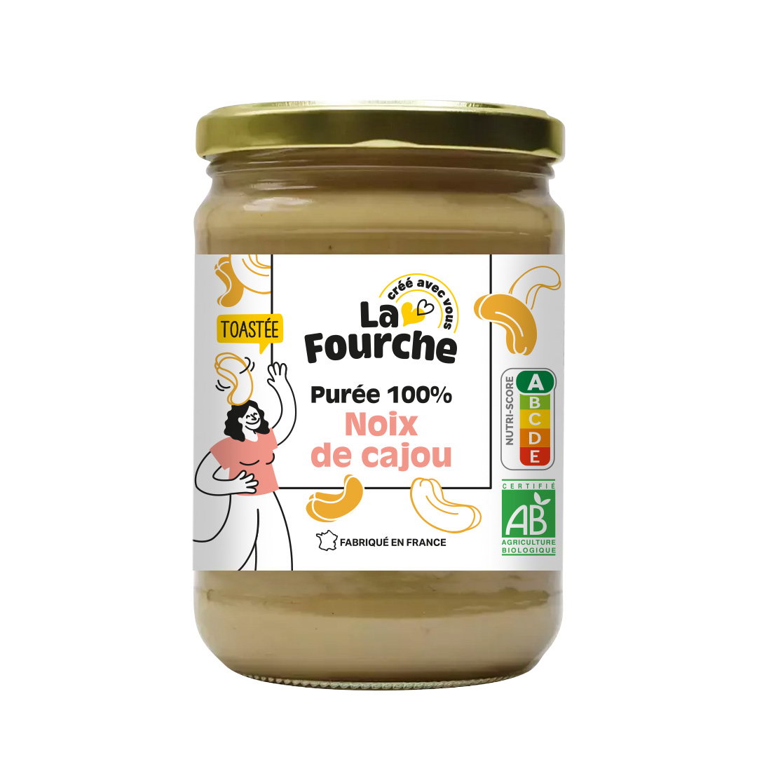 Purée 100% noix de cajou bio