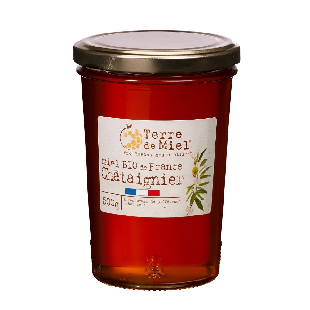 Miel de chataîgnier origine France bio
