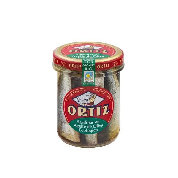 Sardines à l'huile d'olive bio