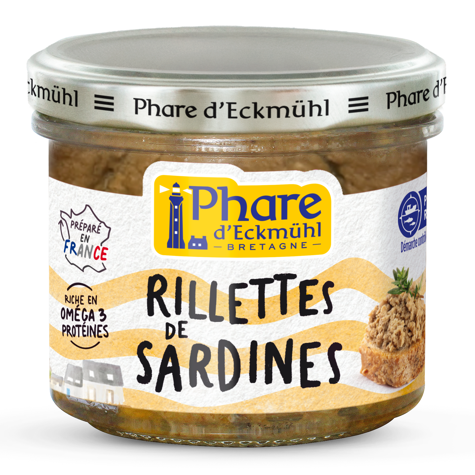 Rillettes de sardines pêche responsable