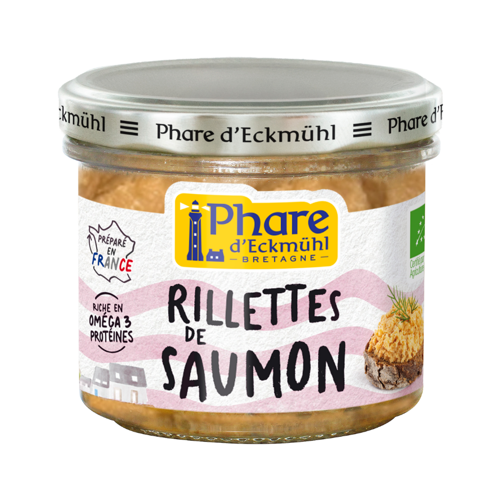 Rillettes de saumon bio