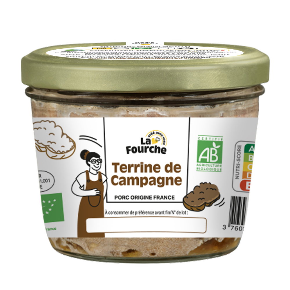 Terrine de campagne bio