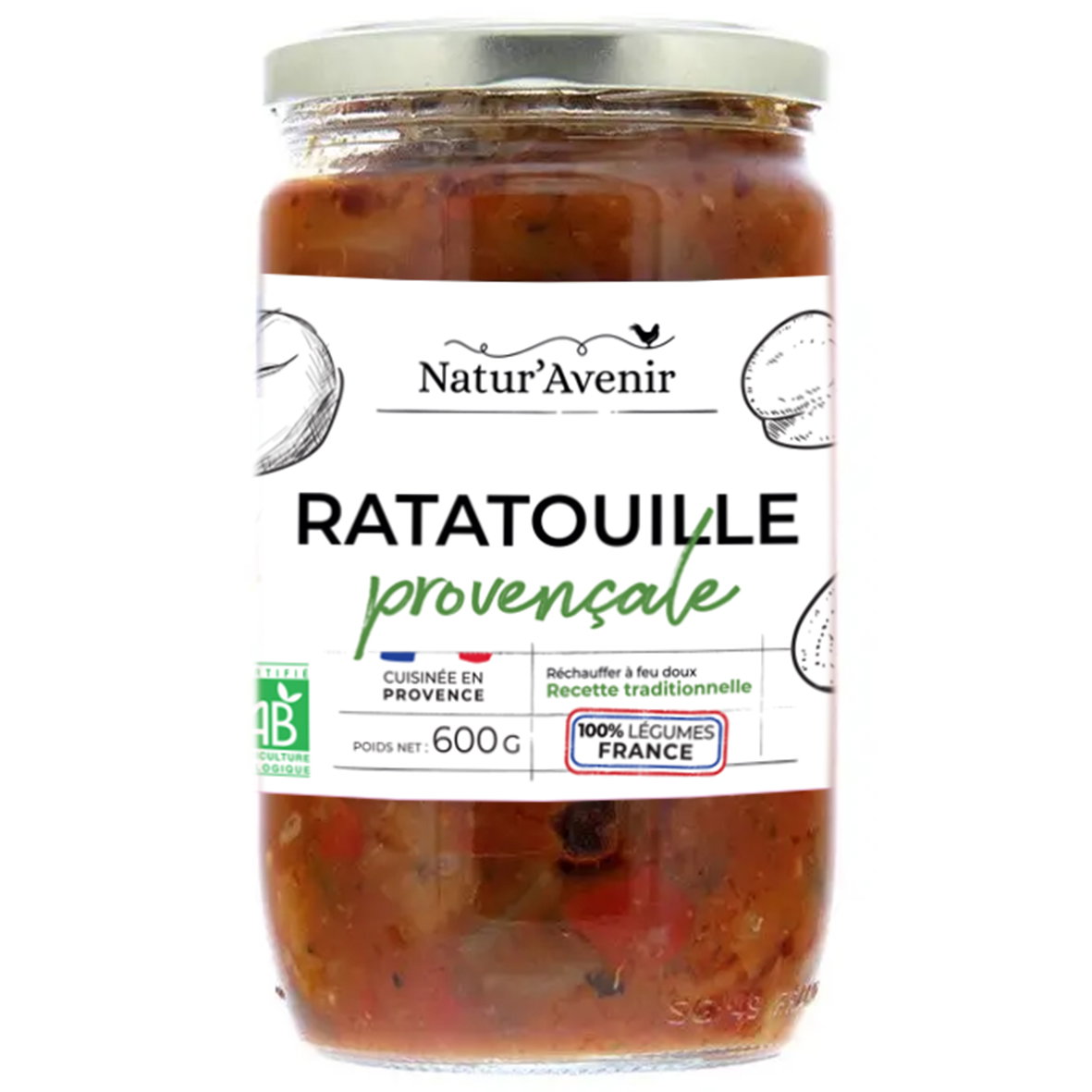 Ratatouille provençale bio