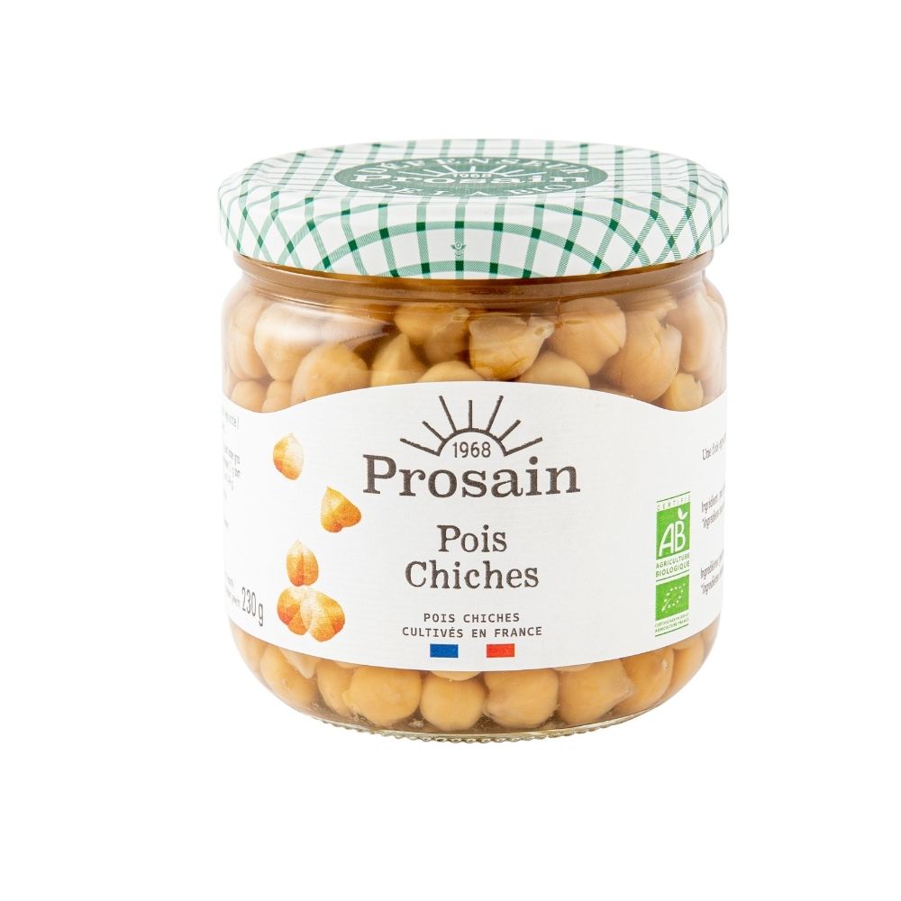 Pois chiches au naturel bio