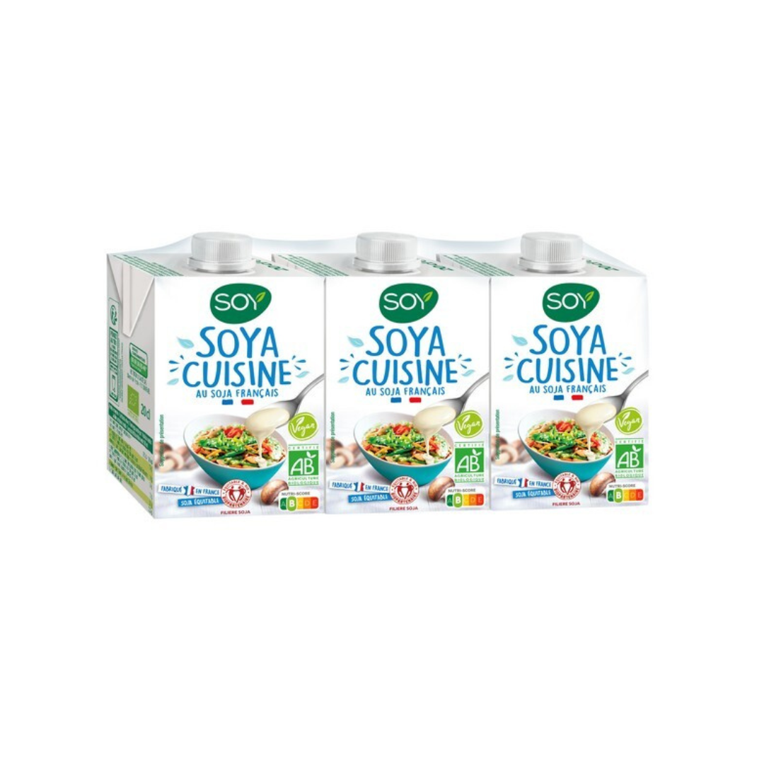 Soja cuisine bio - 3x20cl