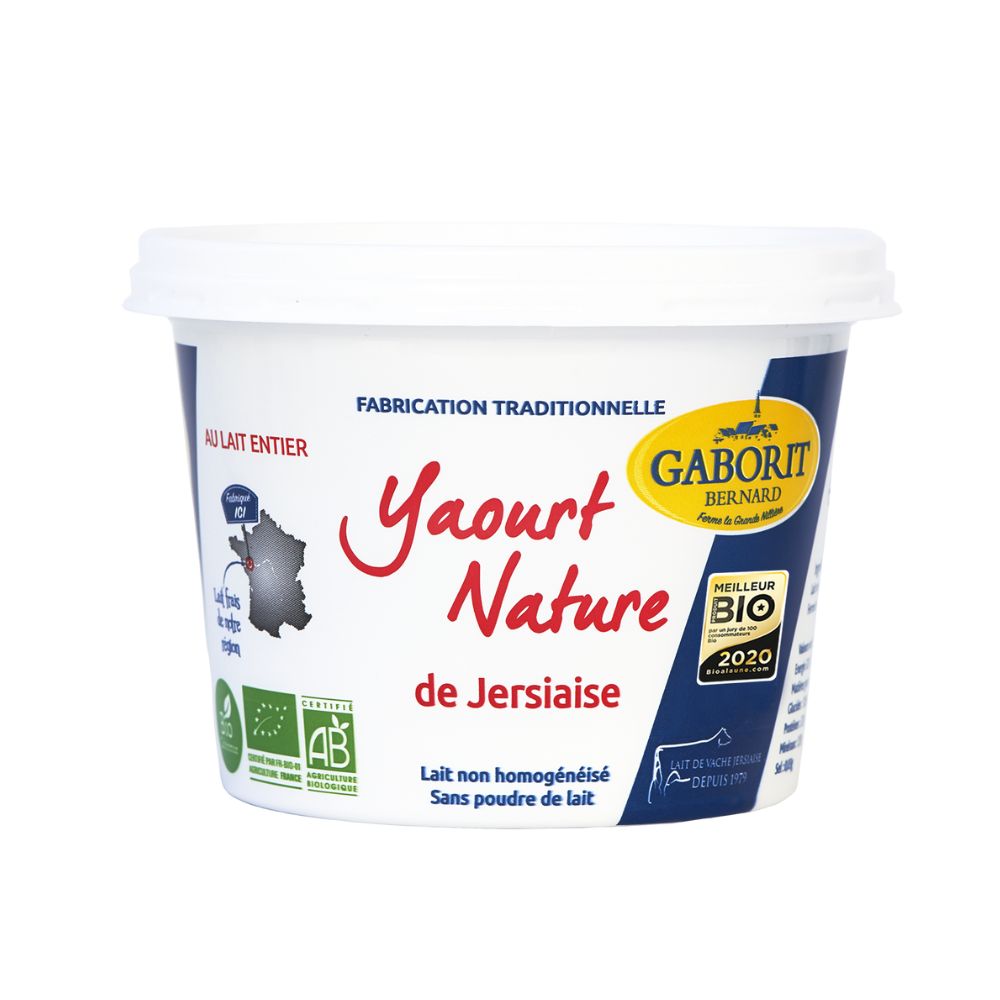 Yaourt nature entier bio