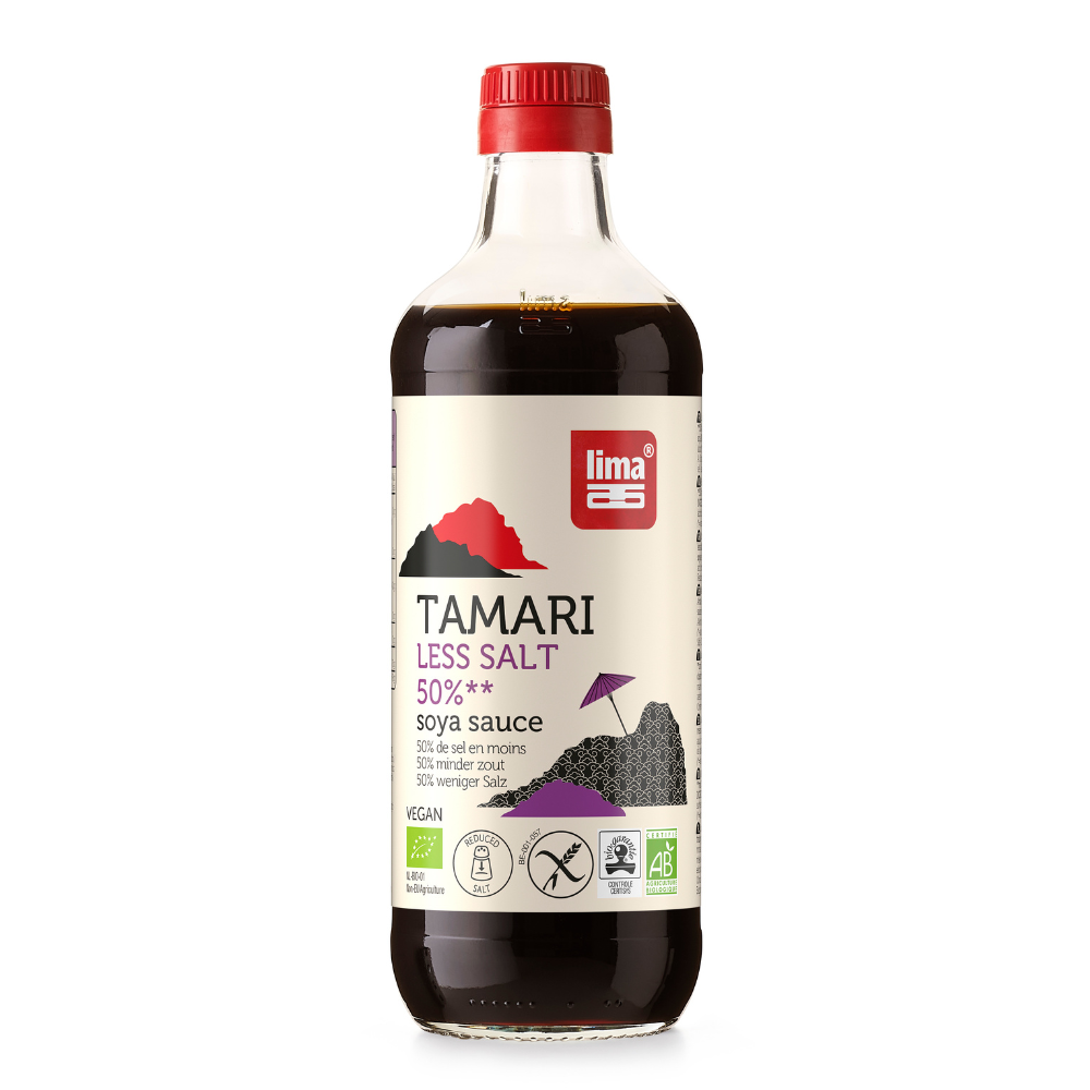 Sauce tamari -50% de sel bio