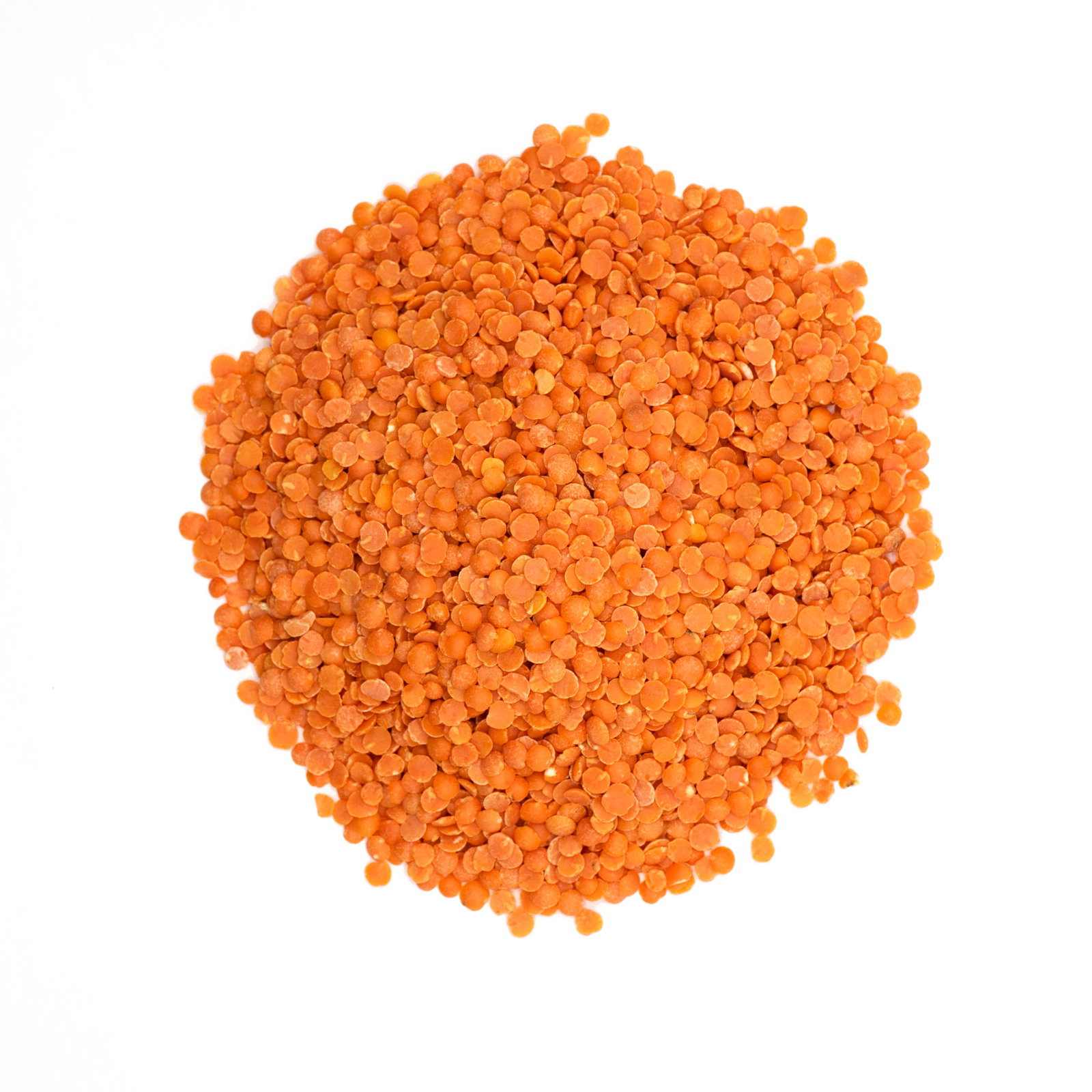 Lentilles corail bio origine France en sachet kraft