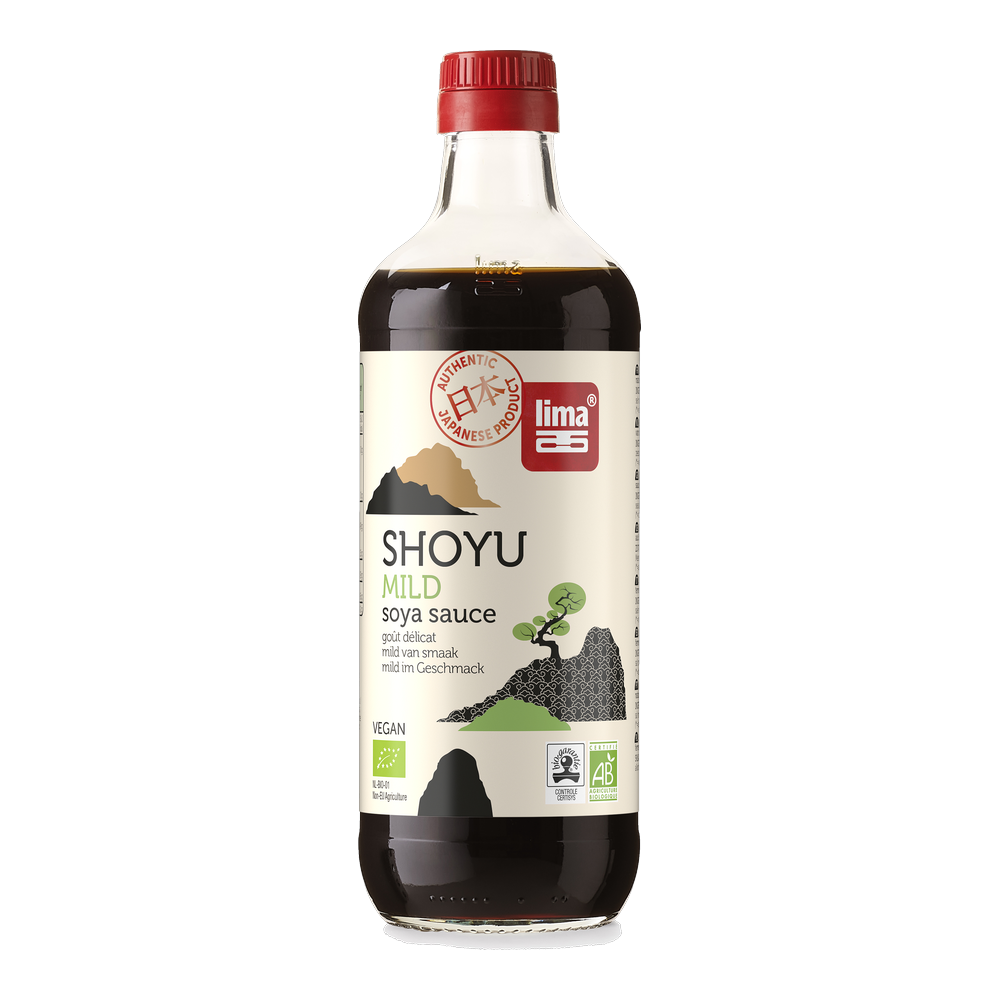 Sauce soja shoyu mild (goût délicat) bio