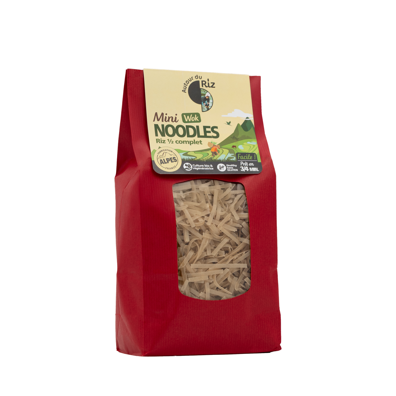 Noodles de riz 1/2 complet bio