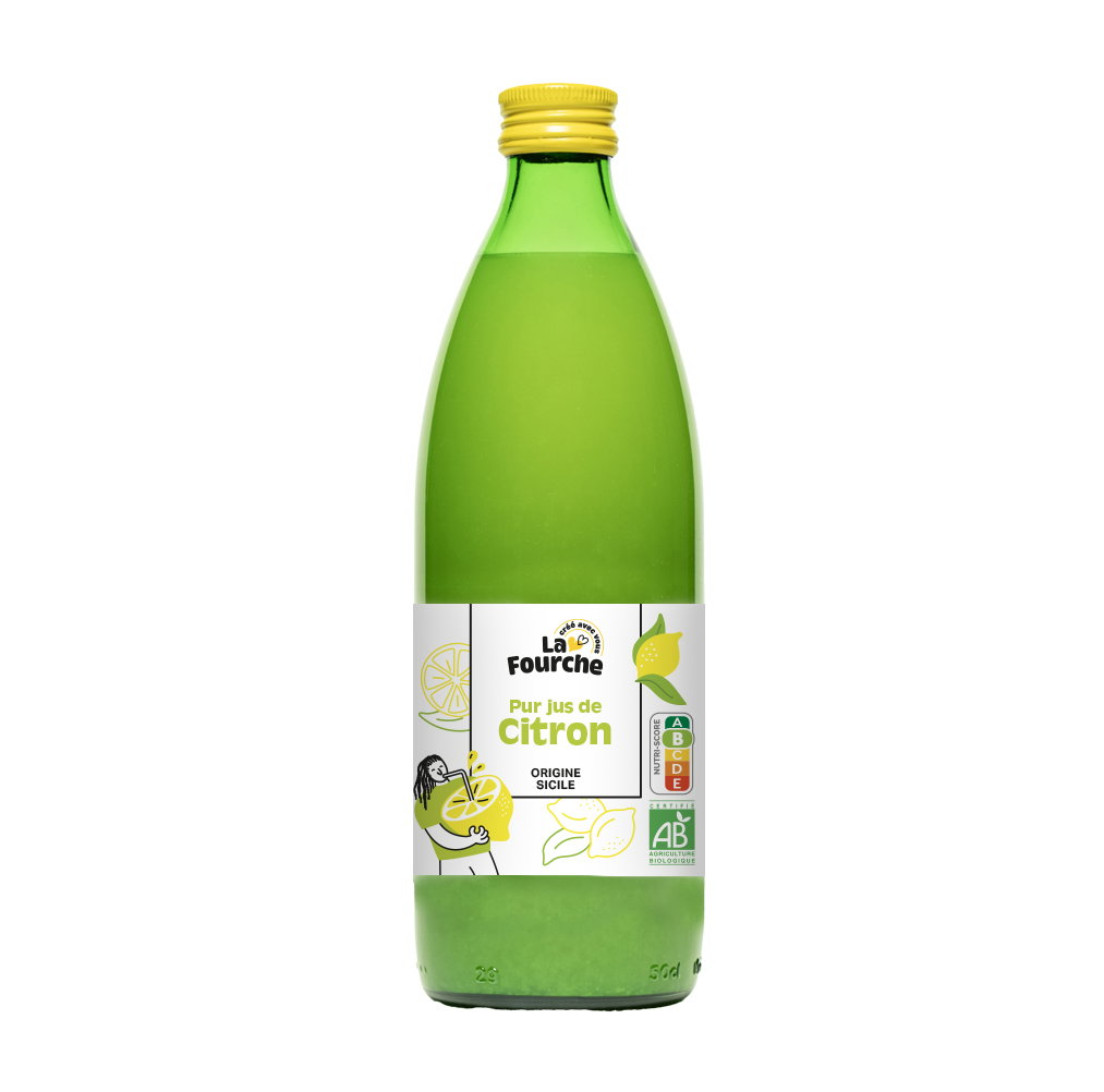 Jus de citron bio