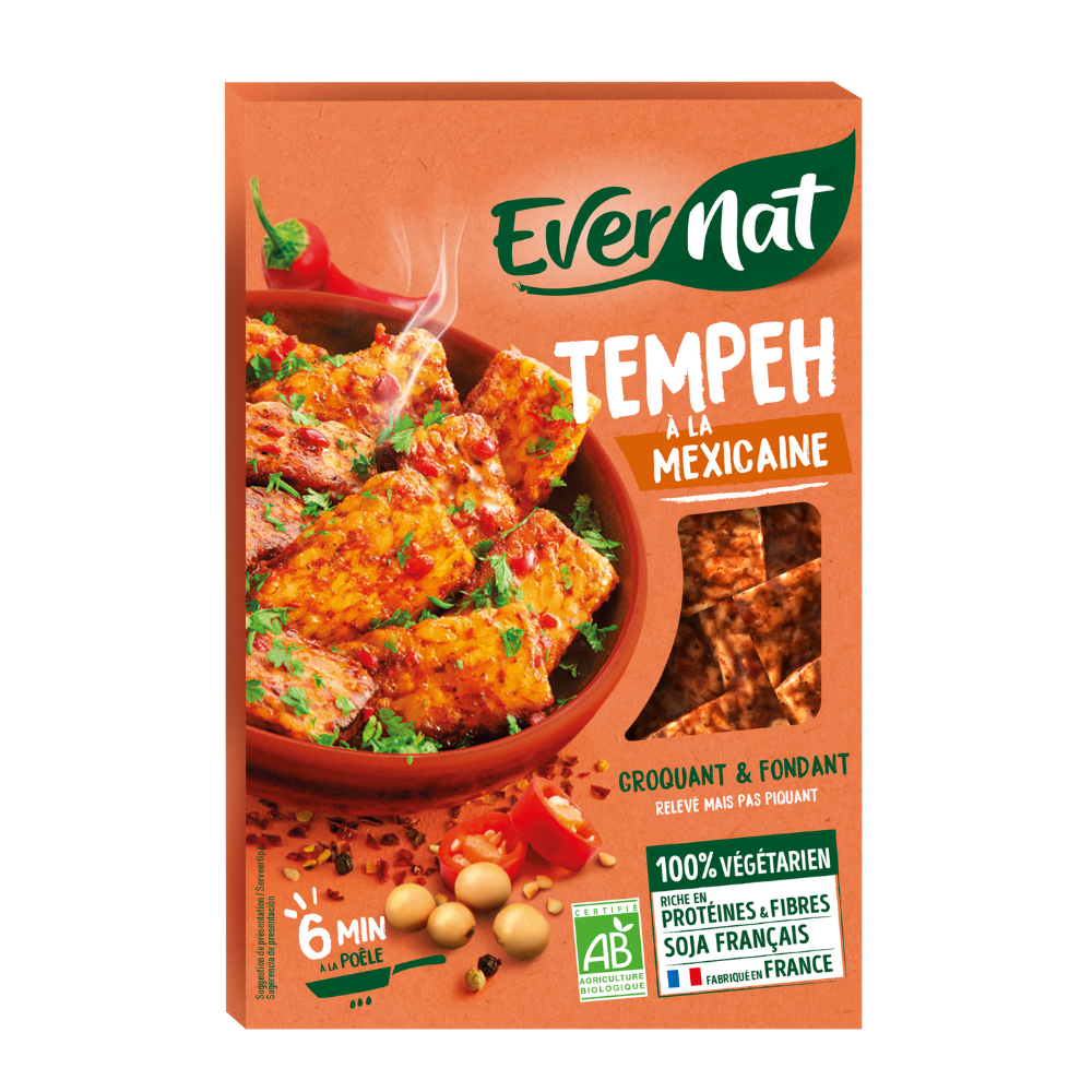 Tempeh à la mexicaine bio