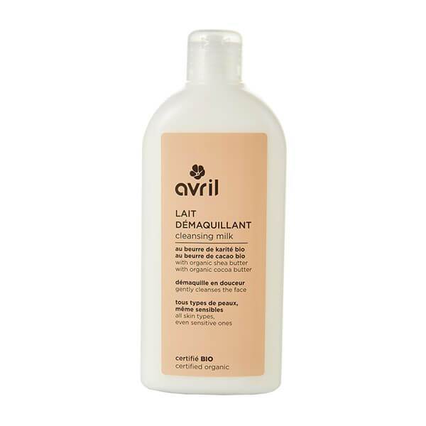 Lait démaquillant certifié bio