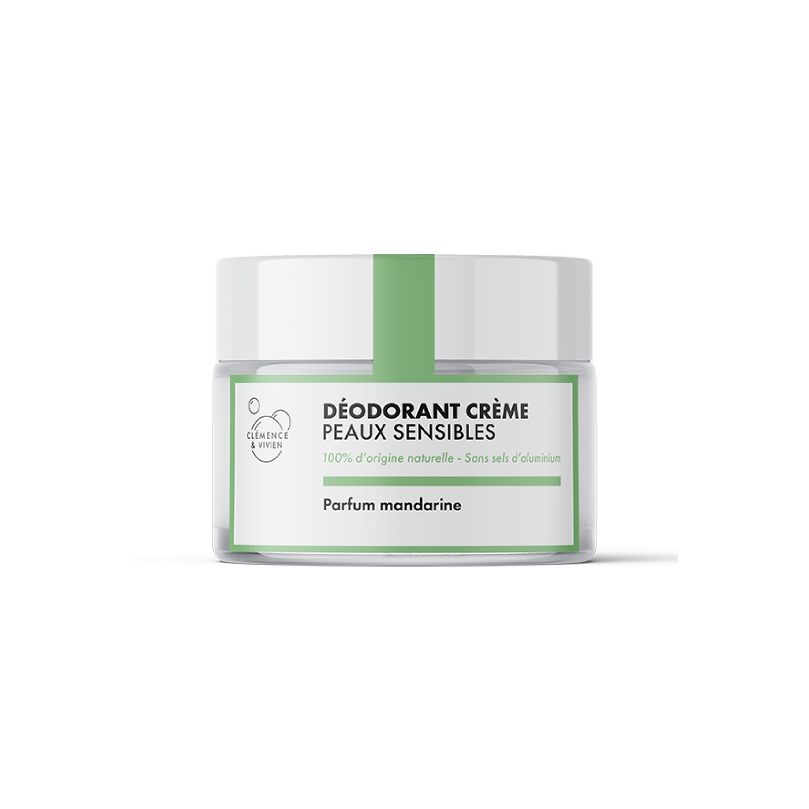 Déodorant crème peau sensible mandarine