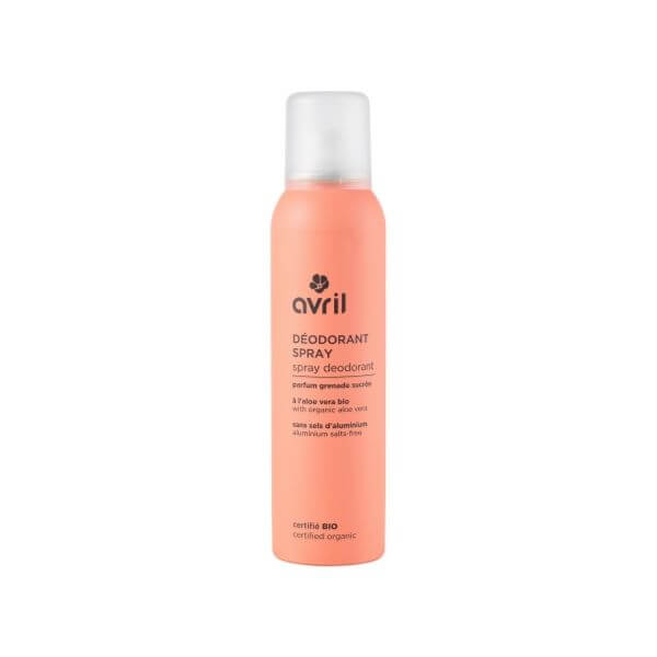 Déodorant spray certifié bio