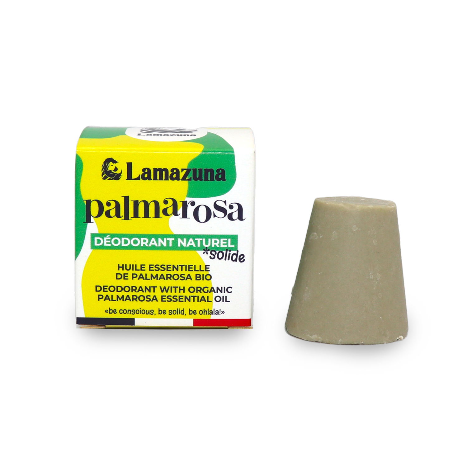 Déodorant solide au palmarosa