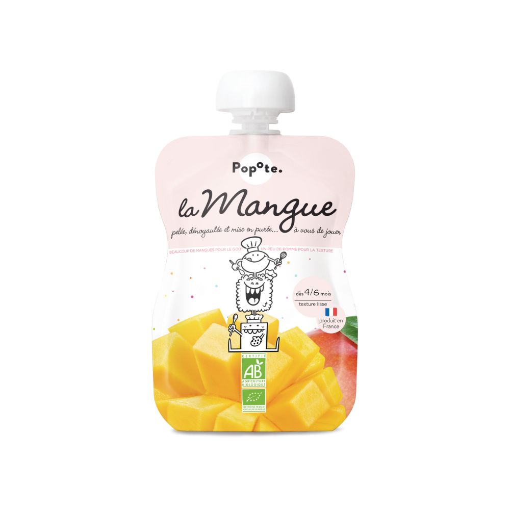Gourde mangue bio (dès 4/6 mois)