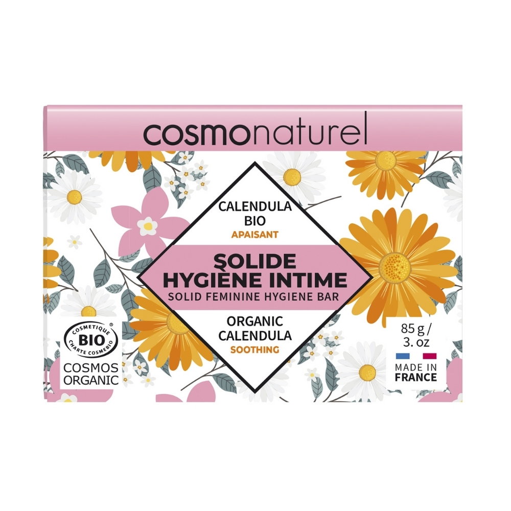 Soin solide hygiène intime apaisant calendula - certifié bio