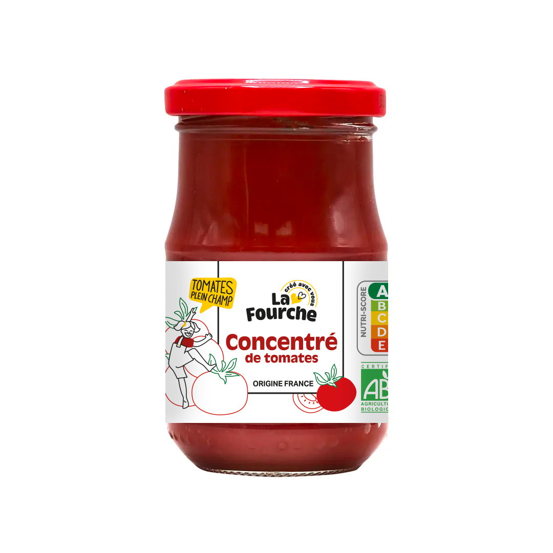 Concentré de tomates bio