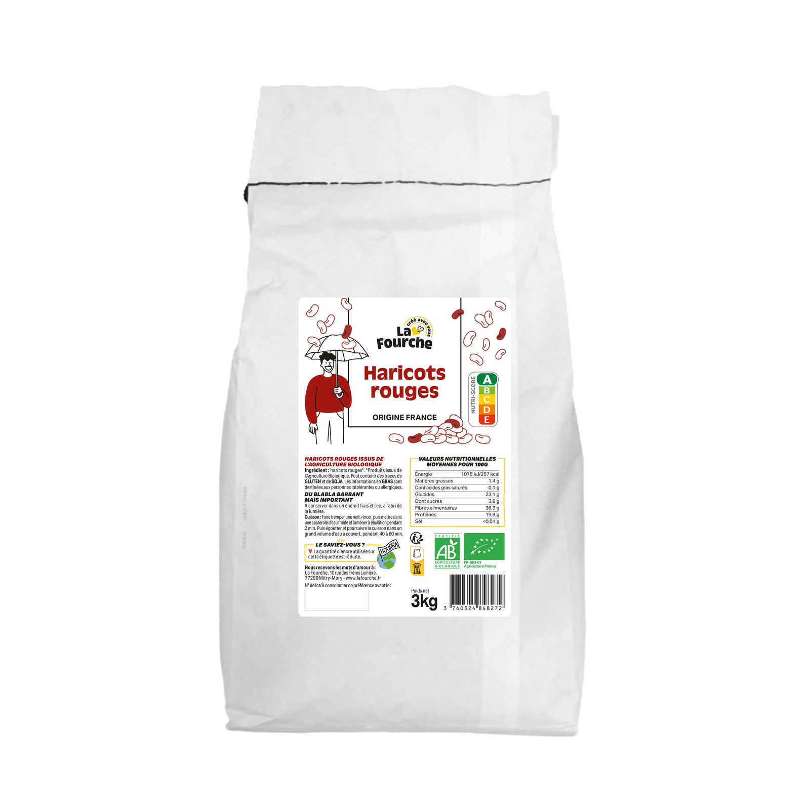 Haricots rouges bio