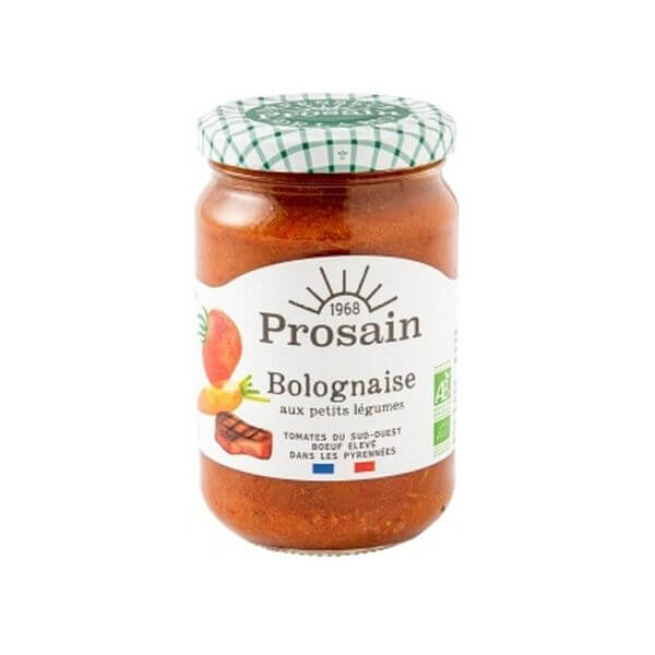 Sauce tomate bolognaise au boeuf et tomates françaises bio