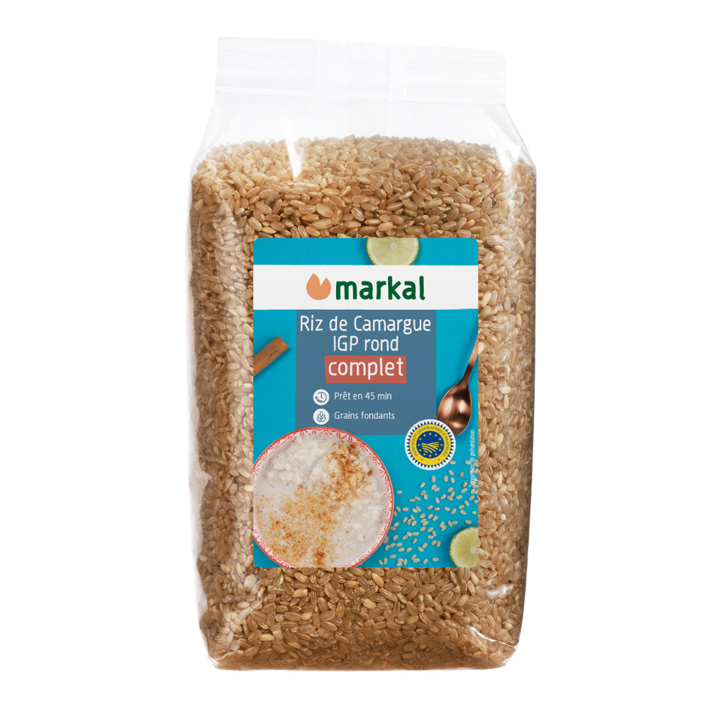 Riz de Camargue rond complet bio