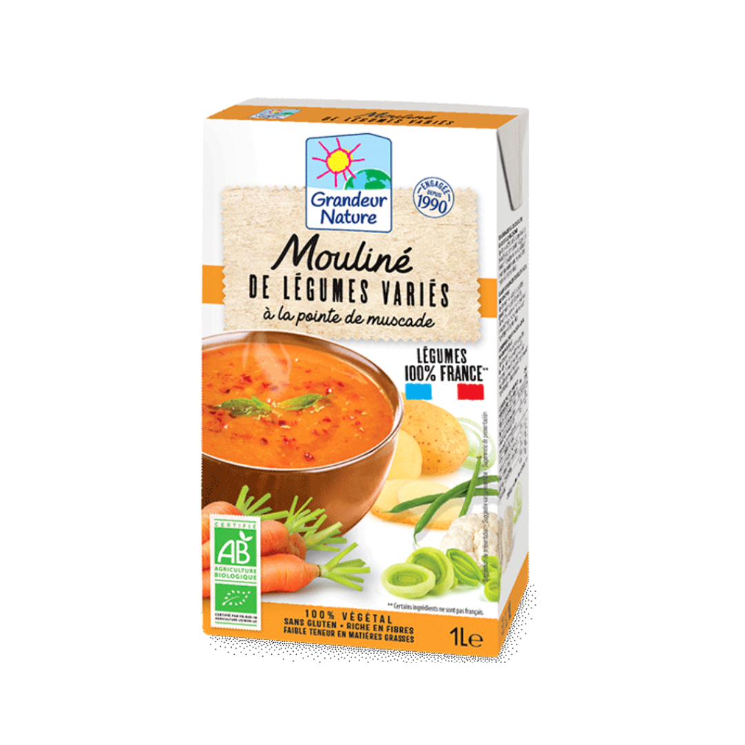 Mouliné du potager légumes variés français bio