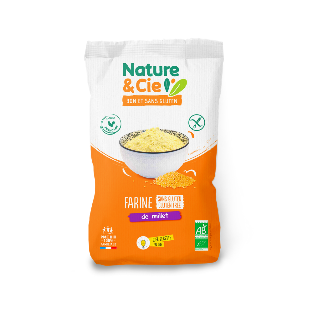 Farine de millet sans gluten bio