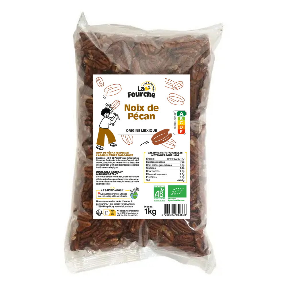 Noix de pécan bio