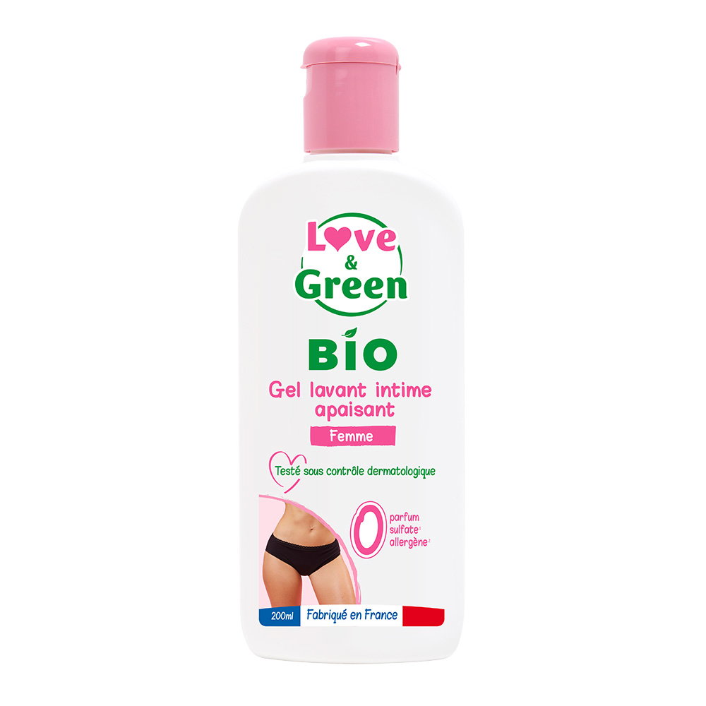 Gel intime apaisant - certifié bio