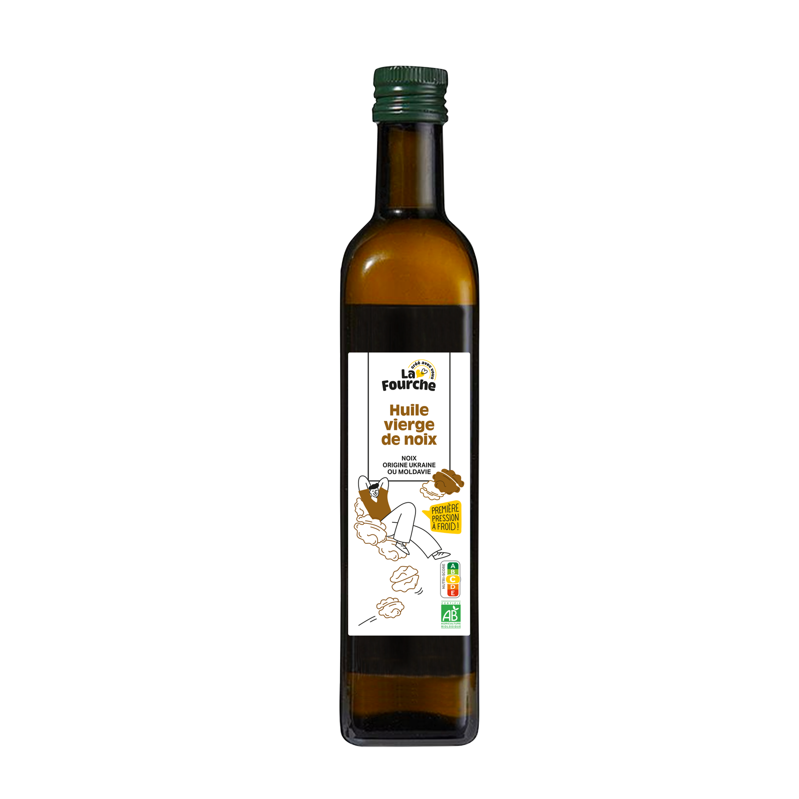 Huile vierge de noix bio