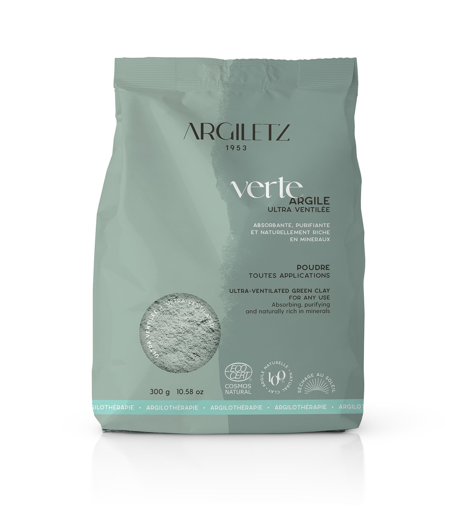 Argile verte ultra ventilée