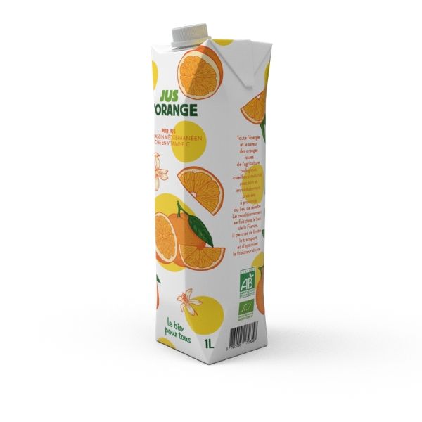 Pur jus d'orange bio