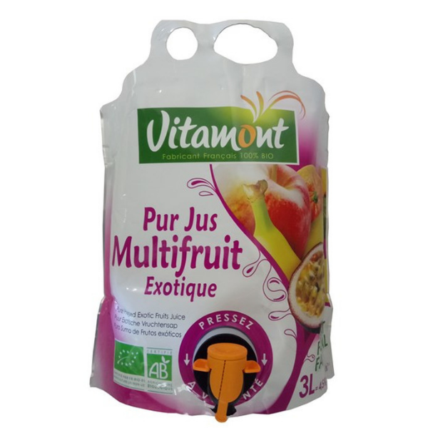 Pur jus multifruit exotique bio