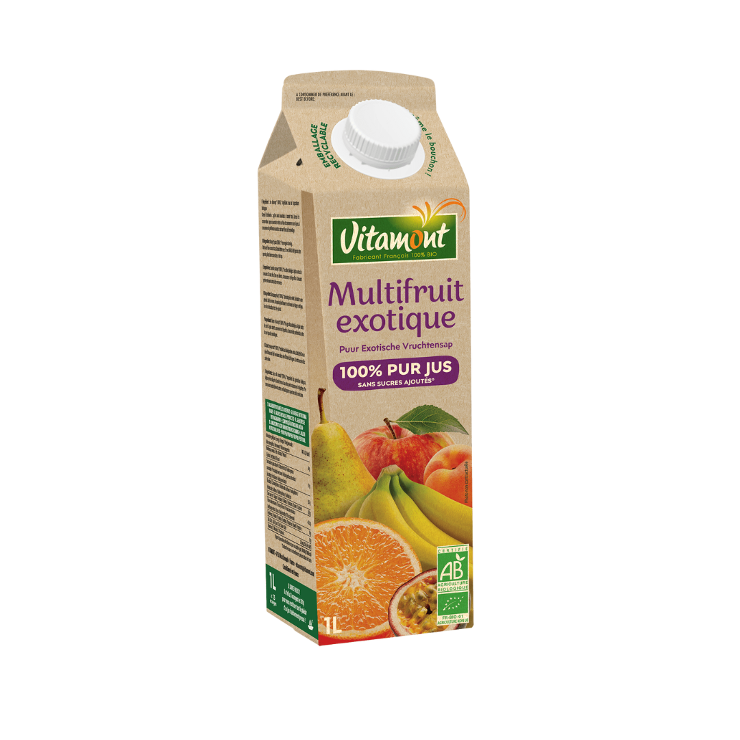 Jus multifruits bio
