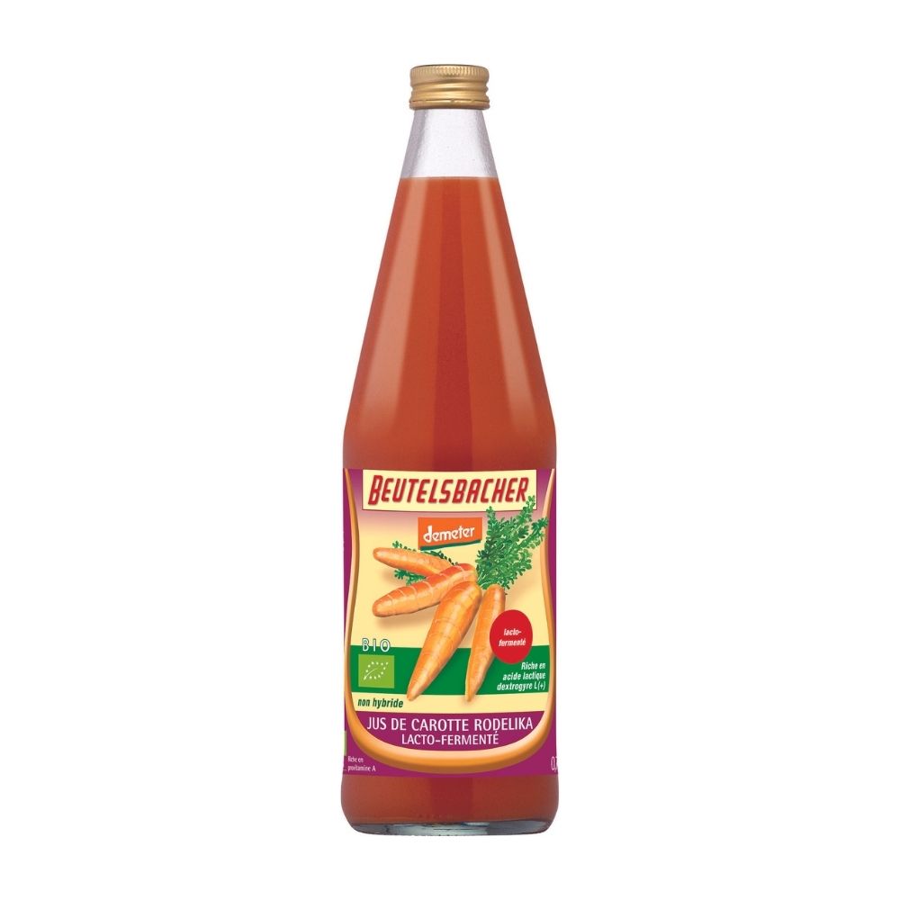 Jus de carotte rodelika lactofermenté bio